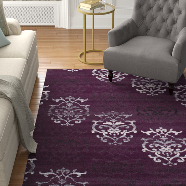 Astoria Grand Rosanna Lilac/Plum Rug & Reviews Wayfair